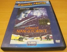 Edward mani di forbici - Tim Burton - Johnny Depp - DVD - Imbustato - PERFETTO!