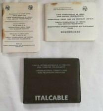 Tessera Carta Credito Giornalismo Corriere Dello Sport Internazionale Italcable 