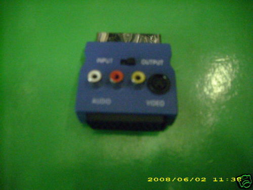 Pezzo adattatore audio video - adattatore, audio-video