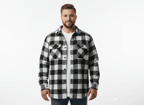 Camicia boscaiolo manica - , lunga