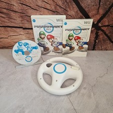 Mario Kart con Volante Bianco ORIGINALE - Nintendo Wii | COMPLETO | PAL