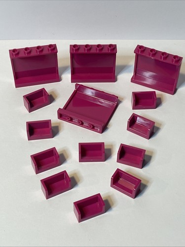 Lego pannelli rosa assortiti