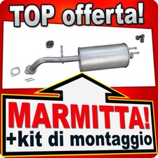 Silenziatore Posteriore per