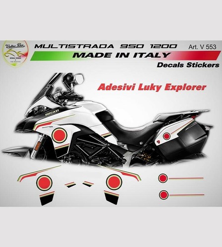 Adesivi lucky explorer moto - adesivi,