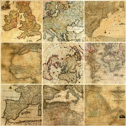 Quadro mappa mondo terra - mondo,