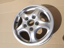 1x Cerchio in Lega 16 Pollici 7.0" 5x130 55ET 92336211400 Porsche 911 993 Rim Wheel