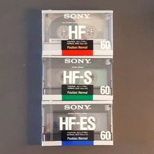 Cassette Audio SONY HF, HF-S