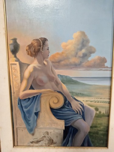 Quadro olio tela giuseppe - olio, su