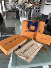 LOUIS VUITTON scatola lusso portafoglio + SACCA + BUSTA
