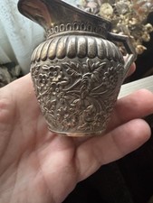 Lattiera Vittoriana Fine XIX Secolo Argento Sterling