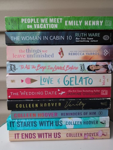 Booktok book lot colleen - of, 10