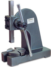 PRESSA MANUALE DA BANCO UNIVERSALE A CREMAGLIERA MECCANICA OPTIMUM STAMPI