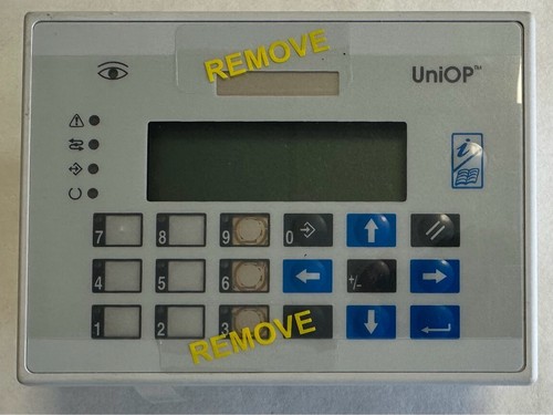 Pannello operativo uniop - pannello,