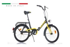 Bici 20 pieghevole folding car bike 1 speed aurelia 321 nero giallo Dino Bikes