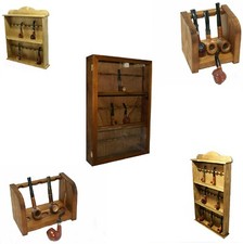 Porta pipe espositore da tavolo rastrelliera vetrina per pipa bacheca collezione