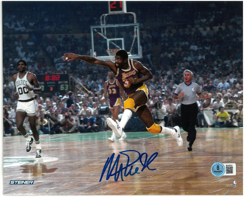 Magic johnson autografo los - autografo,