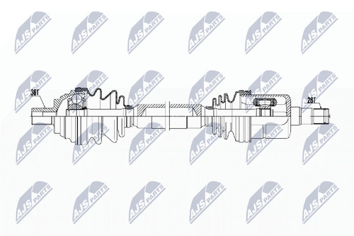 Albero motore nty npw 053 - albero,