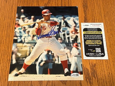 FOTO AUTOGRAFATA JOHNNY BENCH
