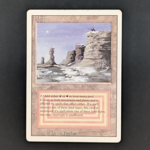 Mtg plateau - \\>>,