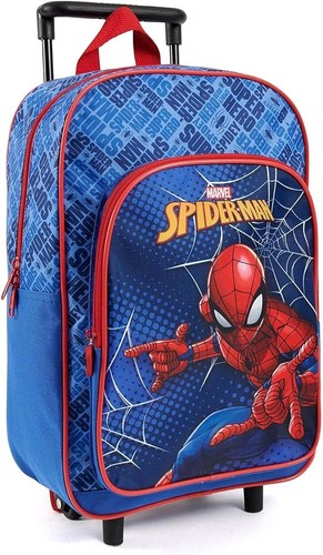 Zaino trolley spiderman asilo - zaino,