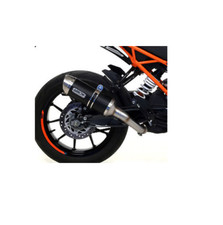 ARROW TERMINALE SCARICO THUNDER INOX NERO KTM DUKE 125 2020