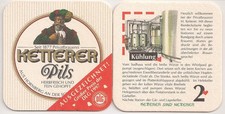 Birreria Ketterer, Hornberg - vecchio sottobicchiere birra "Pils - tour 2" DLG 1997