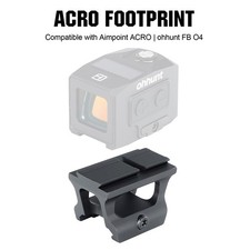 ohhhunt Red Dot Mount Picatinny Mount alto profilo adatto Aimpoint ACRO ohhunt FB O4
