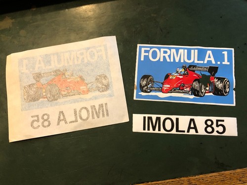 Ferrari imola gran premio 1985 - imola,