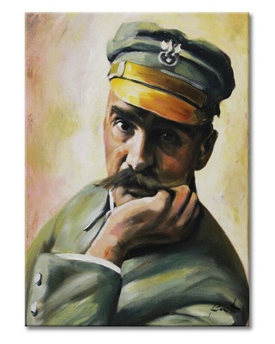 Kossak pilsudski dipinto a - kossak,