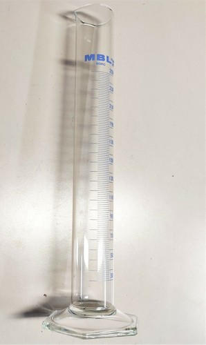 Cilindro graduato 250ml vetro - 250ml,