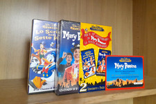MARY POPPINS + LO SCRIGNO DELLE SETTE PERLE _ VHS Walt Disney _ SIGILLATE