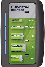 VARTA Caricabatterie Universale indicatore di ricarica LED Ministilo (AAA) Stilo