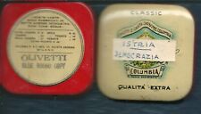 Scatola latta - COLUMBIA - nastro macchina per scrivere  Olivetti Milano - vuota