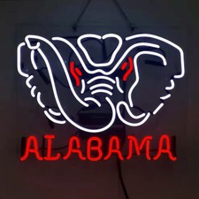 Insegna Neon Alabama Acrilico