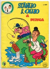 i maxi di STANLIO ED OLLIO 2 A PESCA Stan Laurel & Oliver Hardy il picchio 1976