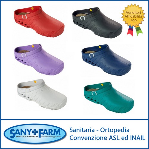 Scholl zoccoli gomma - in, /