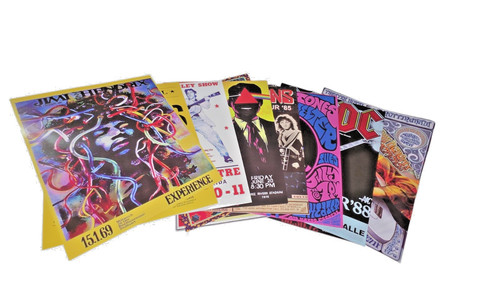 Mini poster concerto rock