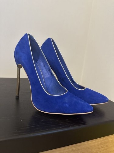 Tacchi donna scamosciati navy