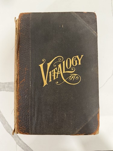 Antique vitalogy book 1909 - antique,
