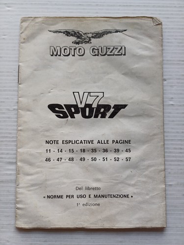 Moto guzzi sport telaio - moto,