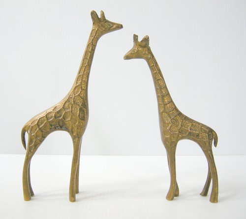 Coppia giraffe vintage - giraffe,