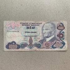 Turchia Turchia banconota 1000