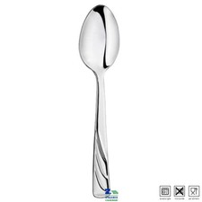 12 CUCCHIAIO TAVOLA ARIES IN ACCIAIO INOX FINITURA LUCIDA A SPECCHIO SPESSORE 2m