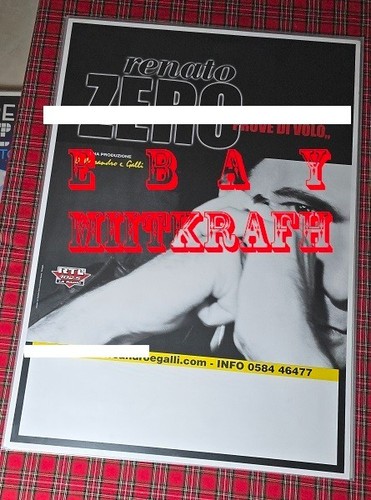 Renato zero 2002 poster - zero,