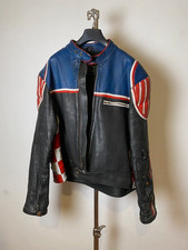 Giacca moto in pelle