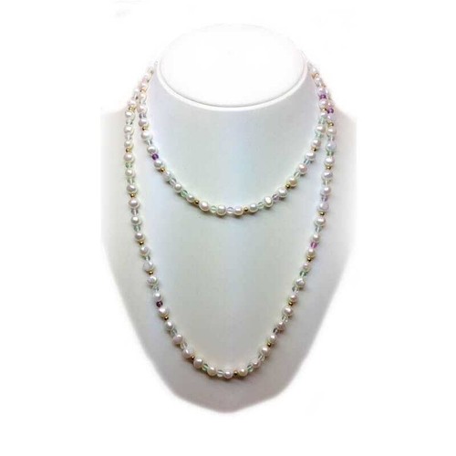 Collana perle scaramazze - perle, e