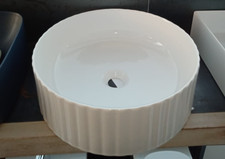 ARTCERAM lavabo MILLERIGHE da appoggio bianco OSL010