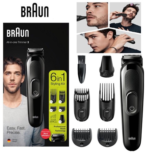 Braun regolabarba mgk3225 - braun, 6in1