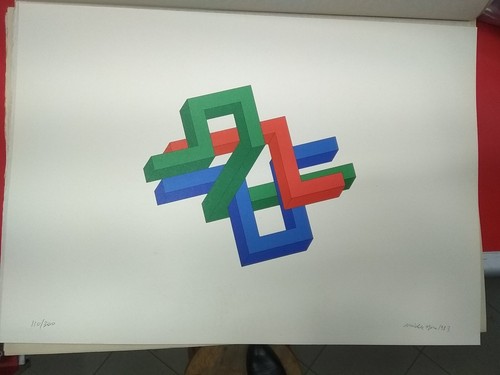 Litografia michele spera - spera, '83