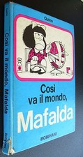 CARTONATO: QUINO - MAFALDA COSI VA IL MONDO -  ED. BOMPIANI 1970